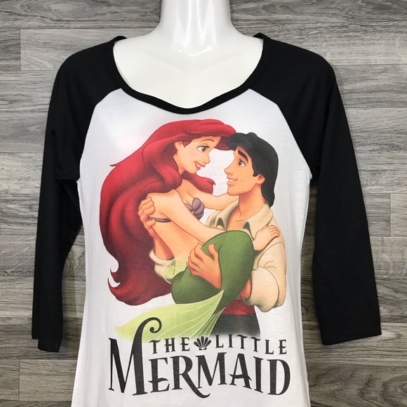 Disney Tops Disney The Little Mermaid Top Poshmark
